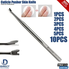 Cuticle Pusher Trimmer Skin Manicure Pedicure Dead Skin Remover Tool