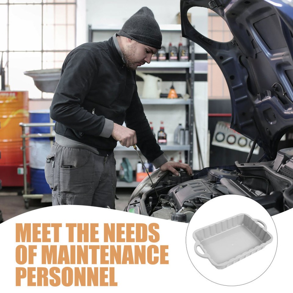 Oil Drain Pan for Oil Changing Car Waste Engine Oil Collector Tray Oil