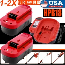 18V 4.5Ah Battery Replacement For Black and Decker HPB18 HPB18-OPE FSB18/Charger