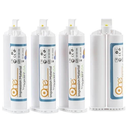 HOUSE BRAND VPS IMPRESSION MATERIAL HEAVY BODY FAST SET 4 x 50 ML HYGEDENT USA