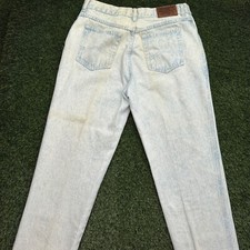 VTG 90s Bugle Boy Basic Jeans Mens 34 32x30 Blue Denim Light Wash USA Made