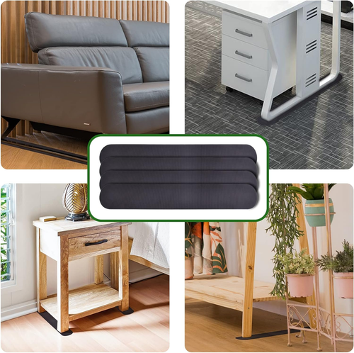 Paquete de 4 almohadillas antideslizantes para muebles, almohadillas antideslizantes para muebles reclinables - Imagen 7 de 7