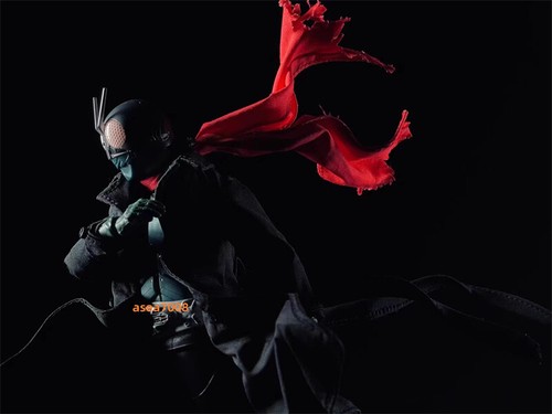 1/12 Kamen Rider 1 Figure Coplay Custome Windbreaker Scarf For SHF Model Body - Picture 10 of 12