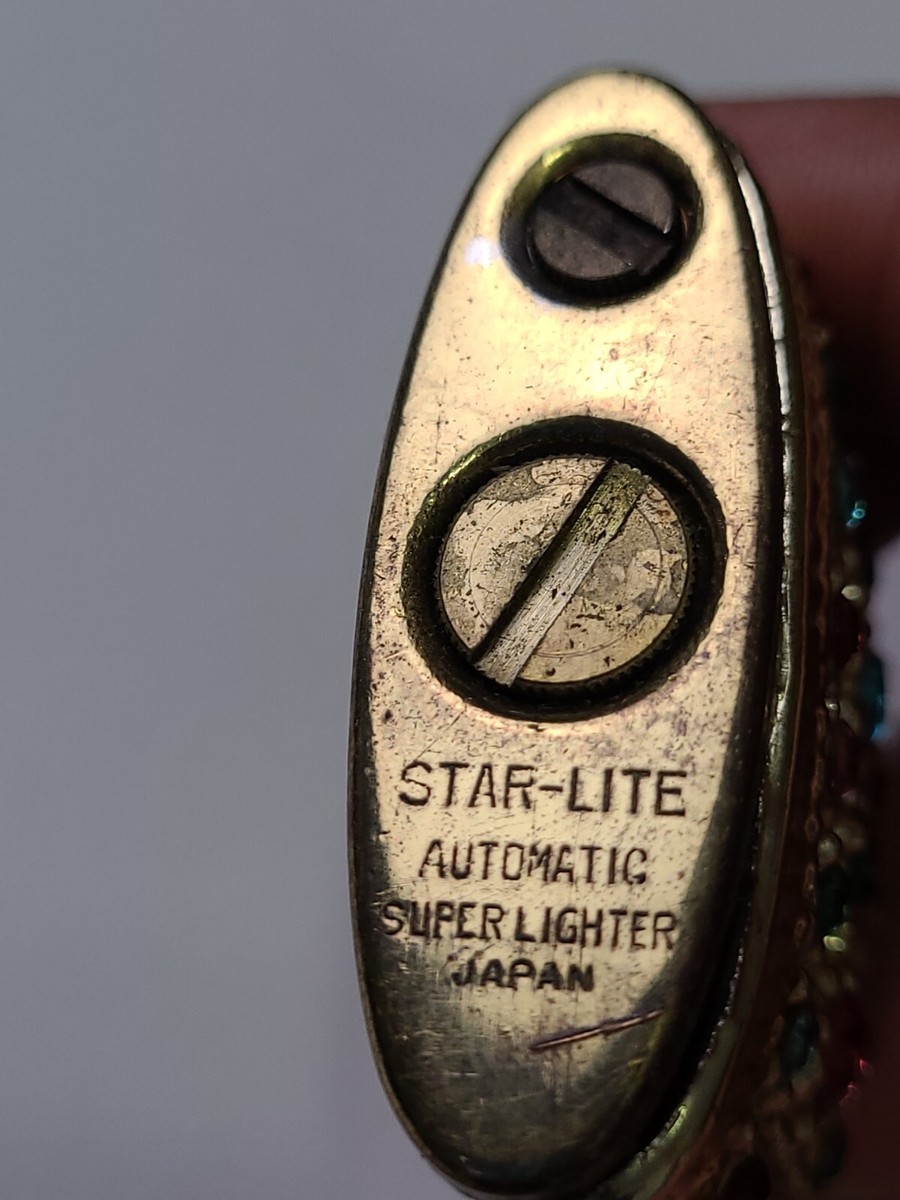STAR LIGHT 700ml 43% 日本製 VTG STAR-LITE AUTOMATIC SUPER LIGHTER WITH MULTICOLOR
