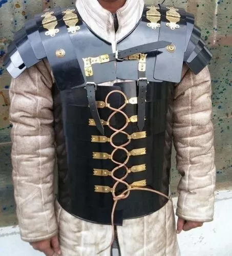Historical Reenactment Roman Lorica Segmentata Body Armor Breast COLLECTIBLE - Picture 1 of 3