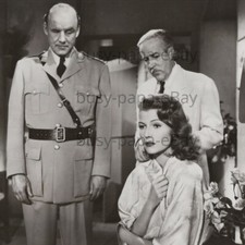 1952 Affair In Trinidad Rita Hayworth Glenn Ford Alexander Scourby Press Photo 1