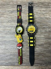 2 Lot POKEMON PIKACHU DIGITAL WATCHES