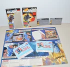 Vintage GI JOE FILE CARD & Advertising Booklet Lot ARAH 1980s 3.75" Secto-Viper