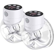 Double Wearable Electric Breast Pump - Hands Free, 3 Modes, 12 Speeds