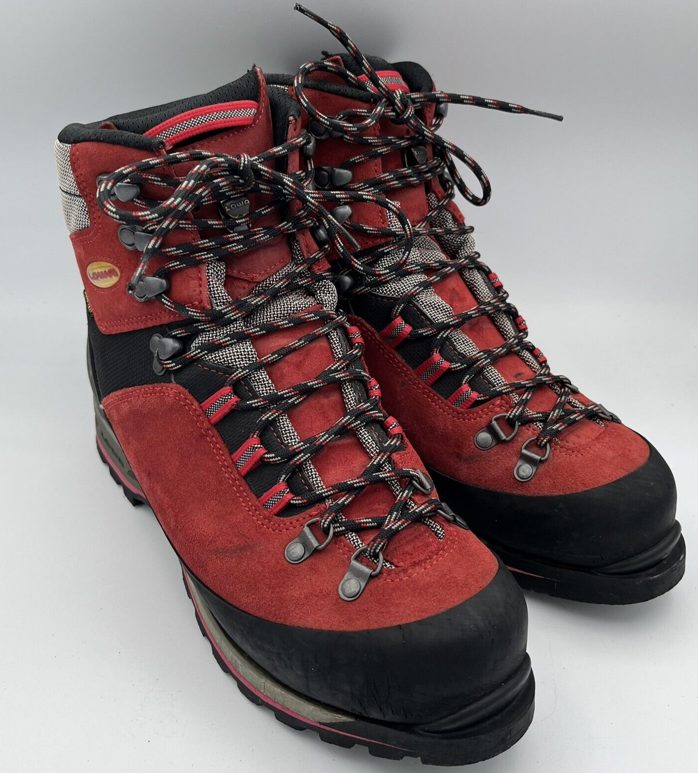 Lowa Mountain Expert Gore Tex Red Suede 