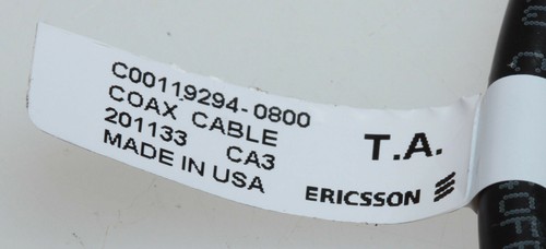 Koax 30 Zoll Zopf N Stecker auf SMA Stecker Andrew CNT-240-FR RG-8X 50Ω Jumper Kabel - Bild 4 von 6