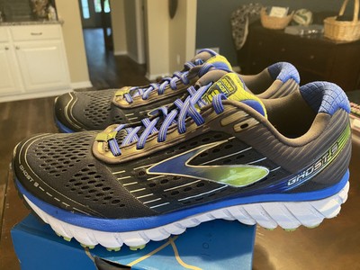 EUC Brooks Ghost 9 Gray Blue Sneakers 