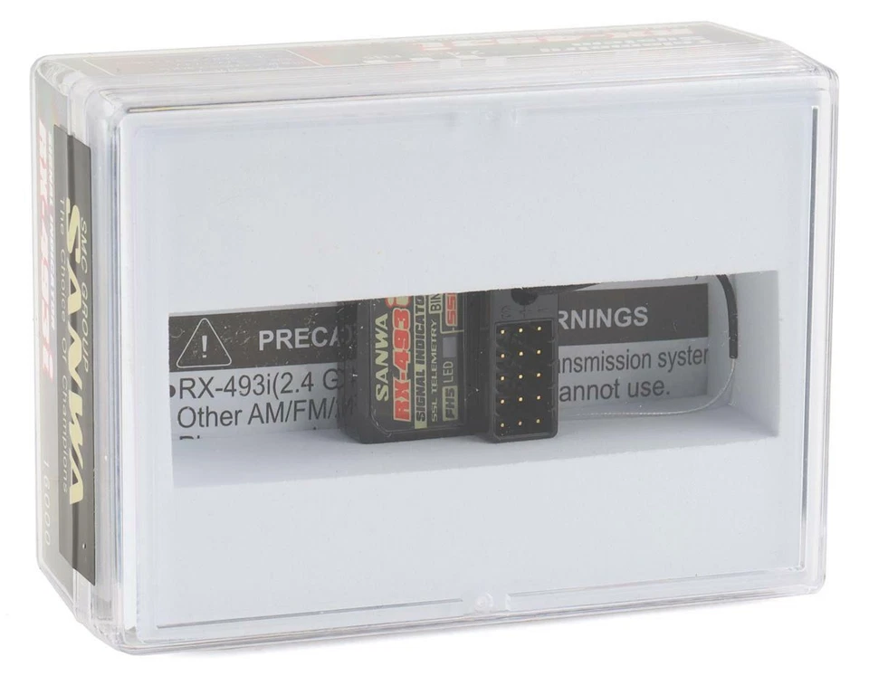 Sanwa/Airtronics RX-493i M17/MT-5 2.4GHz 4-Channel FHSS-5 Telemetry Receiver - Image 3 of 3