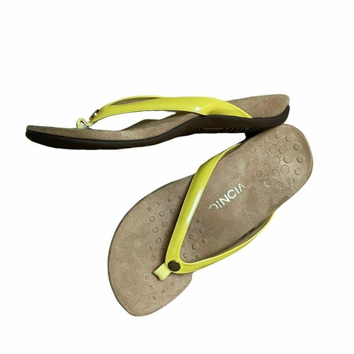 vionic yellow sandals