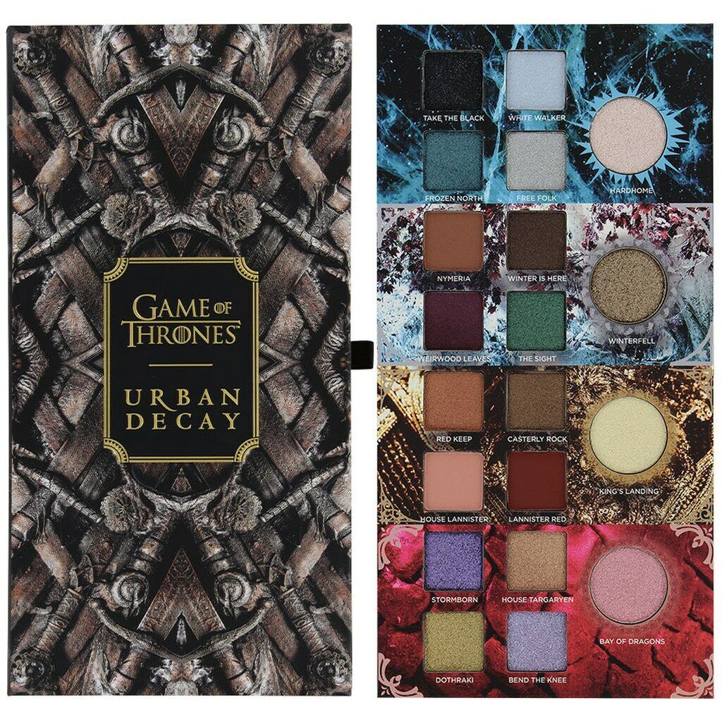 dobbelt afslappet drivende Urban Decay Game Of Thrones Eyeshadow Palette Limited Edition Natural Soft  color | eBay