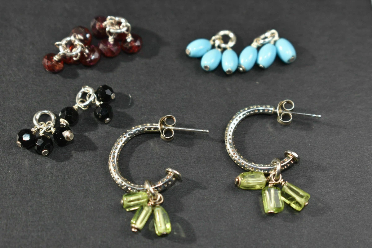 Silpada 2024 garnet earrings