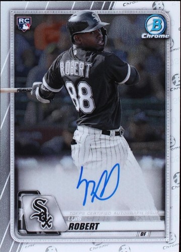 その他 2020 topps chrome luis robert auto /250 2020 Topps Chrome - Rookie Autographs Luis Robert #RA-LR Blue
