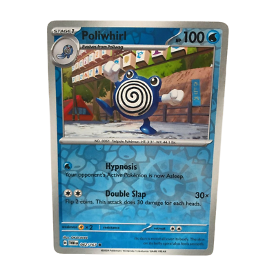 how much is a poliwhirl pokemon card worth Masterball Holo (61/165) - Pokmon 151 (sv2a) Lost Origin Type Poliwhirl 2003 Skyridge #088/144 Reverse
