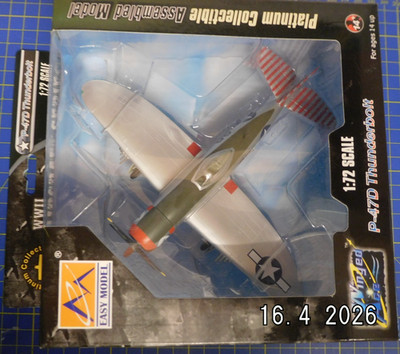 1/72 Easy Model 37290 P-47D Thunderbolt 527FS, 86FG Air Force Selten OVP NEUWERT