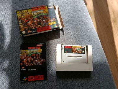 Donkey Kong Country 2 - SNES PAL, Super Nintendo, mit OVP und Anleitung