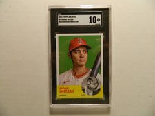 2022 Topps Archives Background Variation Card of Shohei Ohtani - Angels SGC 10