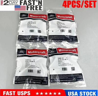 #ad 4PCS TPMS 12 TIRE PRESSURE MONITORING SENSOR FOR FORD MOTORCRAFT 9L3Z 1A189 A $28.99