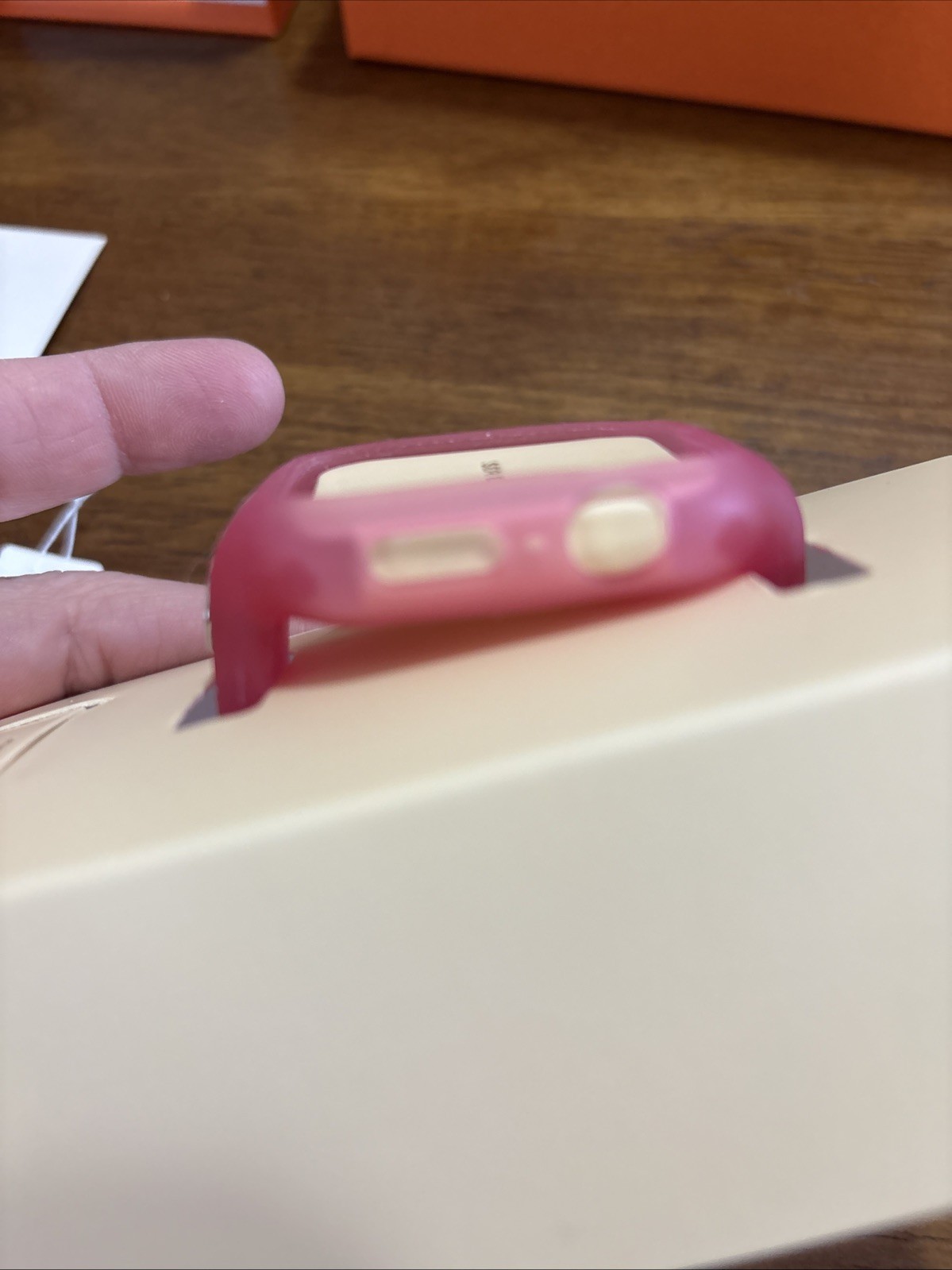 Tory Burch Apple Watch Band 41mm Pink Silicone Strap The T Monogram TBS0119 NIB thumbnail 15