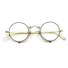 MATSUDA 10601H Round Eyeglasses RG-MBK Rose Gold/Matte Black 45  27-145 Japan
