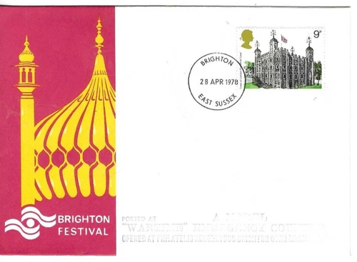 Misc GB Comm/FDC -Brighton Festival - 1978 (Misc214)