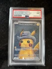 Pokemon Pikachu Grey Felt Hat Van Gogh psa 9 MINT