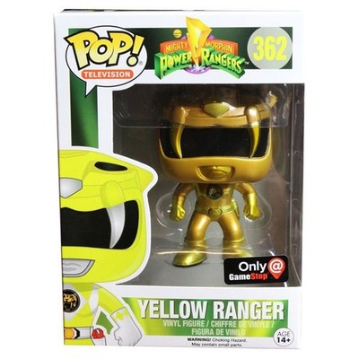 Power Rangers Funko POP! Vinyl Gamestop Exclusive - Yellow Ranger