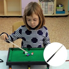2 PCS Short Pool Sticks for Tight Spaces Cues Kid Size Kids Billard