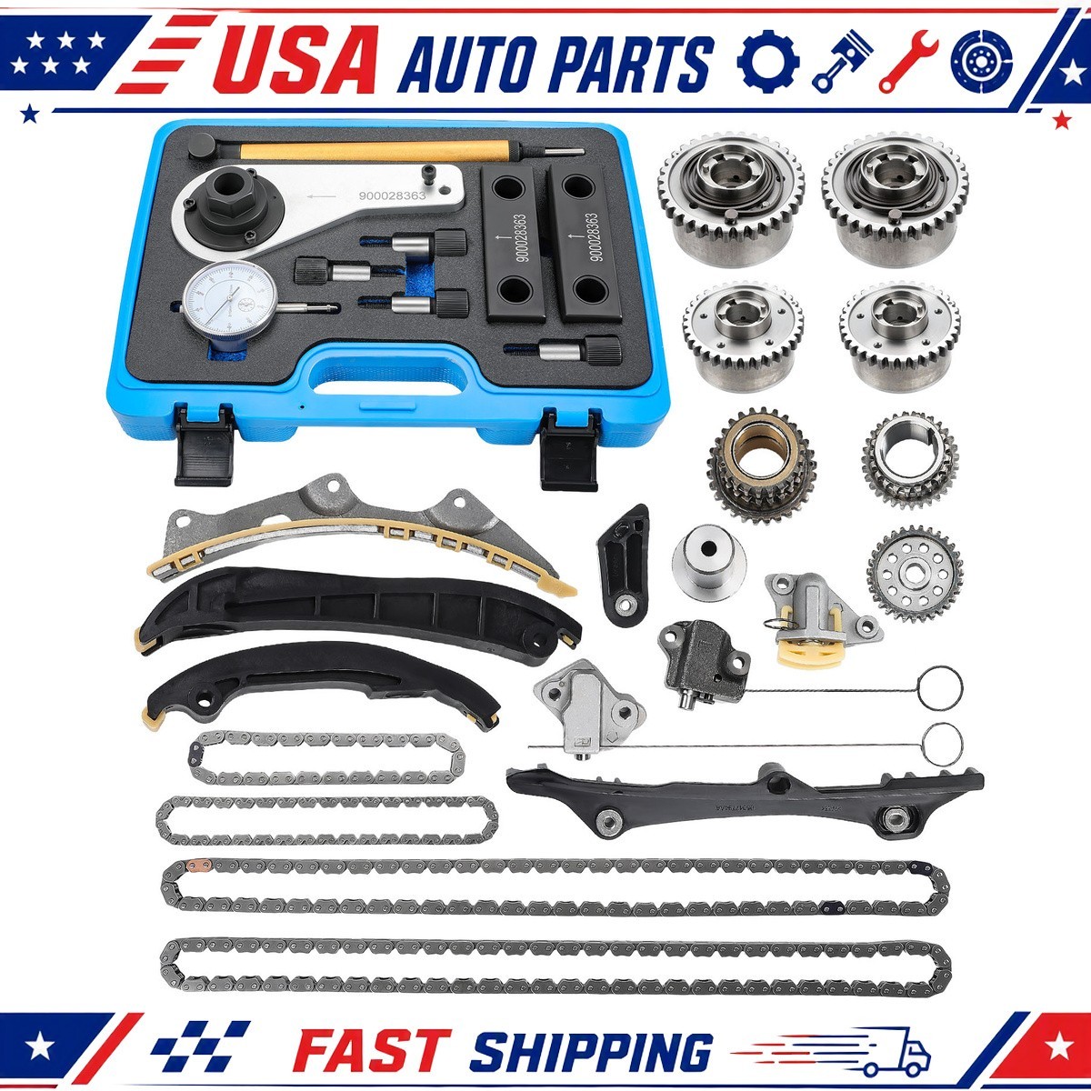 Maserati Quattroporte S Q4 2013-2016 Vvt actuators Set