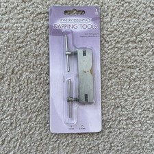 Jewelry Essentials Dapping Tool Set   15mm  24mm with Punch Tool Silver Finish
