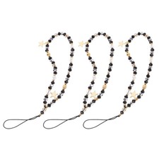 3 Pcs Cell Phone Charm Strap Wristlet for Adjustable Mobile Lanyard Pendant