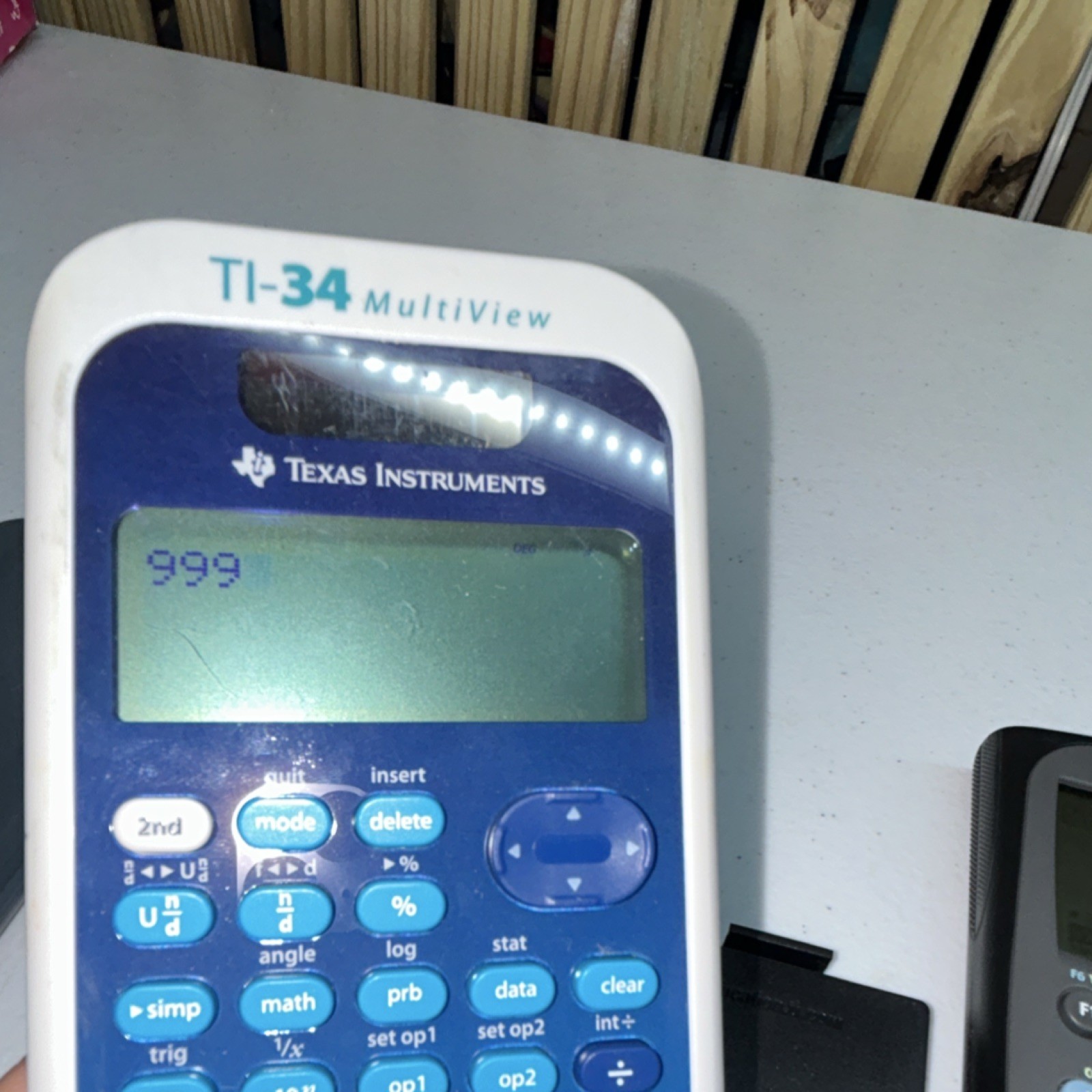 Texas Instruments TI-34 MultiView TI-89 Titanium TI-83 Plus Calculators LCD (4)