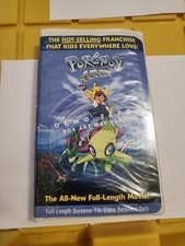 Pokemon 4Ever PROMO (VHS, 2003) Clamshell Case Demo Tape  VERY RARE near mint!!