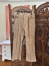 Vintage 70s Levi Tan Corduroy Pants Size 36x33