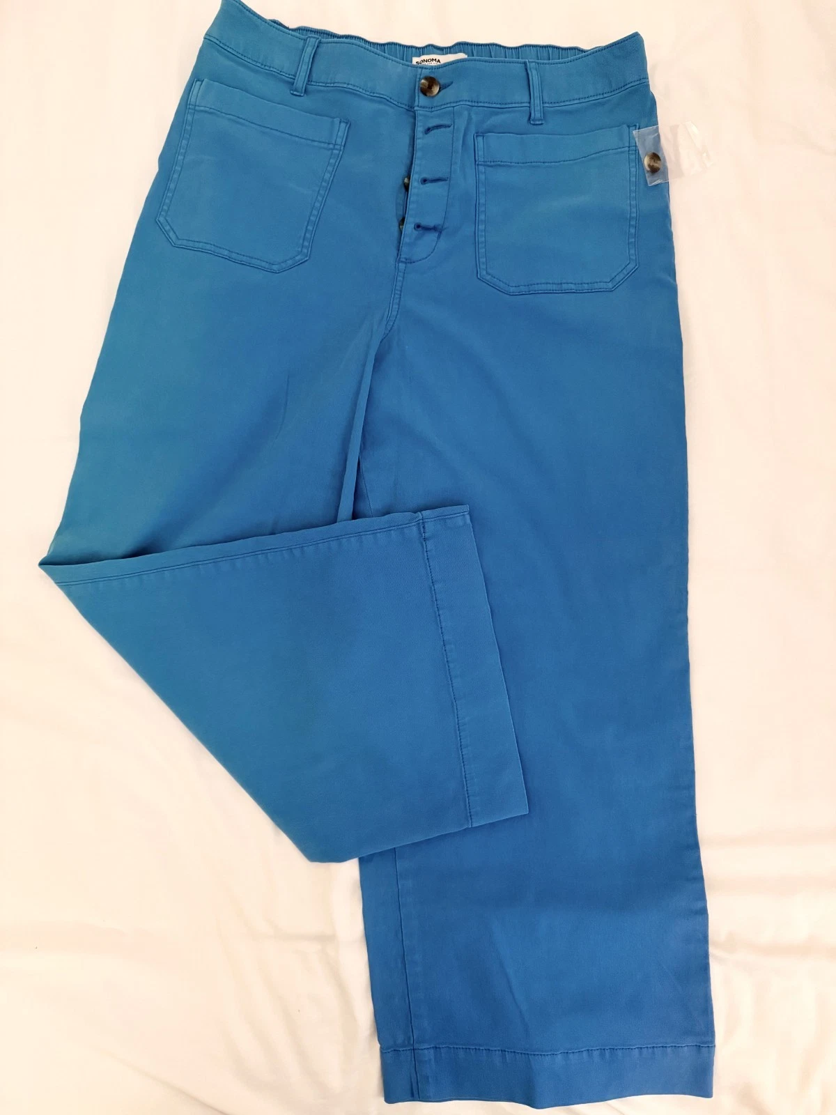 Kohl's Sonoma Bright Blue Short Pants, Size 14 - New and Never Worn