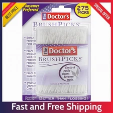 275 Pack The Doctor’s Interdental BrushPicks – Toothpicks for Teeth & Braces