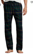 Polo Ralph Lauren Titan PLAID Flannel Pajama/Lounge Pants M NWT