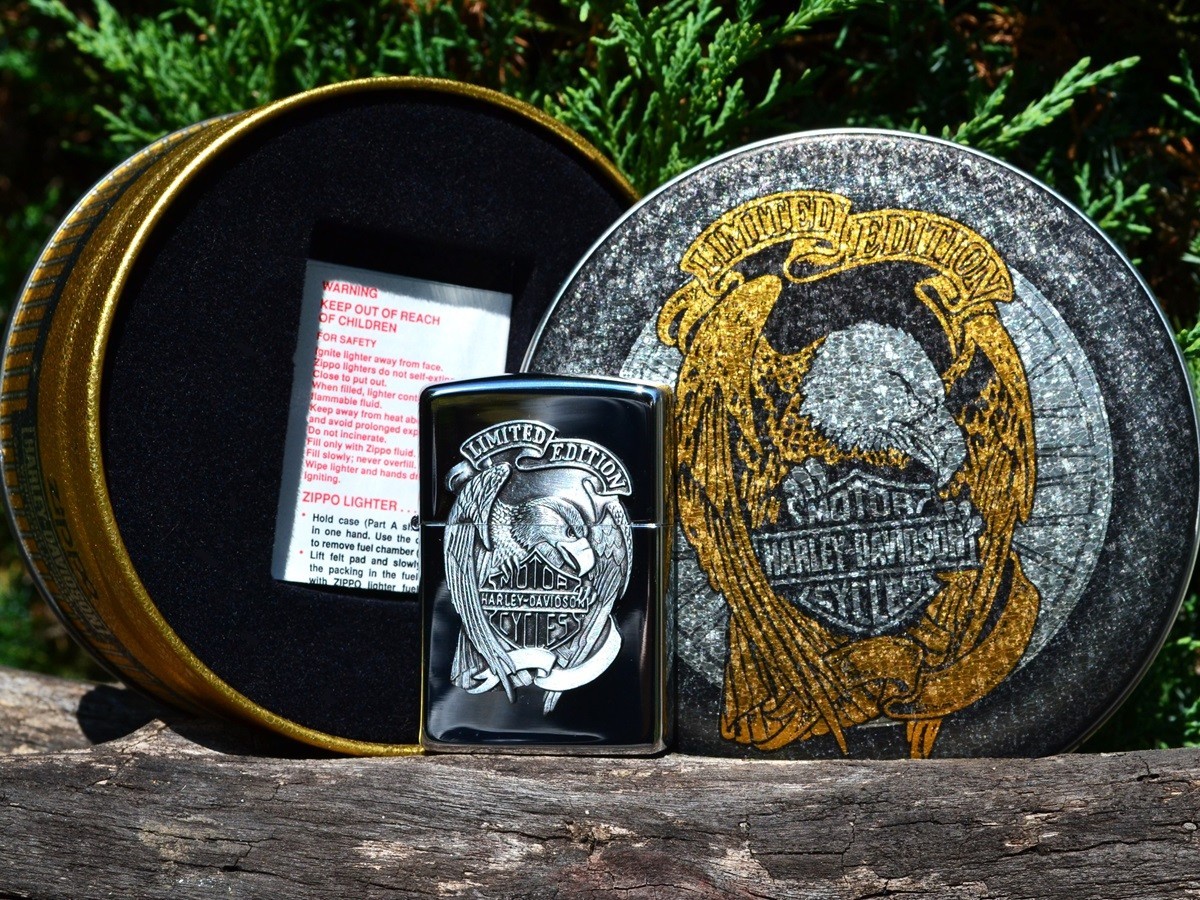 コレクション Harley-Davidson Zippo Limited Edition Amazon.com: Zippo HDP-27 Harley Davidson Japanese Limited 3
