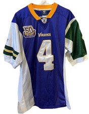 Reebok On Field Proline NFL Vikings/Packers Favre 1961-2010 Jersey Men's 52 NWT
