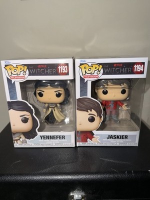 Funko Pop! Vinyl Yennefer & Jaskier The Witcher #1193 #1194 2-Pack
