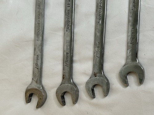 Snap On OEX Combination Wrench 10pcs Size 10-19 - Bild 3 von 9