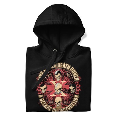 Five Finger Death Punch Decade of Destruction Mens Officially Licensed Hoodie