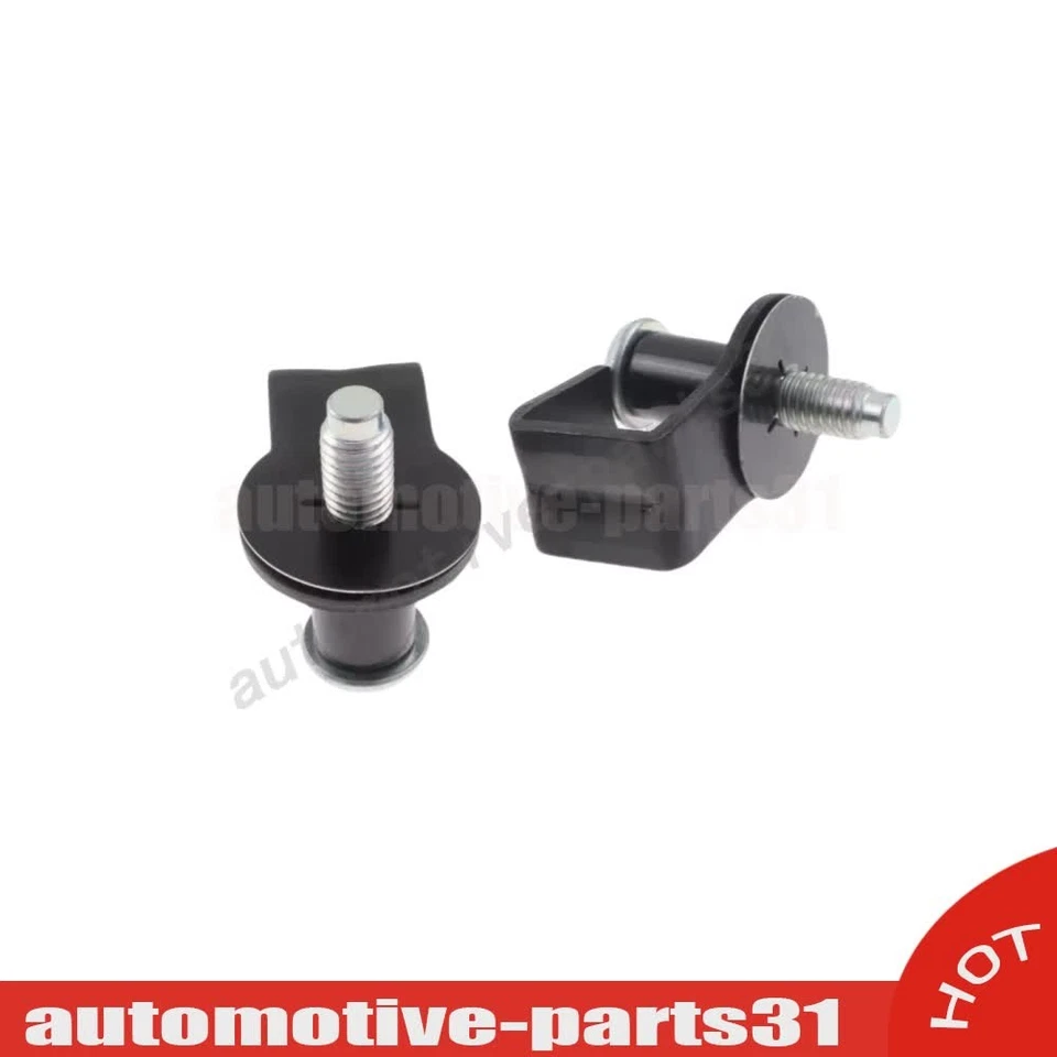 Conjunto de pernos golpeadores de cerradura de puerta 2 piezas para Ford F-150 F-250 F-350 1984-1996 EE. UU. Foto 3 de 4