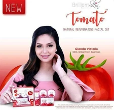 Brilliant Skin Essentials Tomato Natural Rejuvenating Facial Set