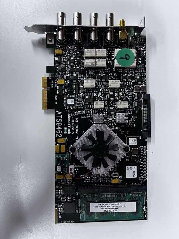 AlazarTech ATS9462 PCIe Digitizer Card – 2-Channel 250MS/s – Data