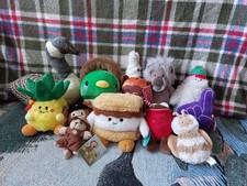 Mixed Stuffed Animal/Plush Lot of 13 Various Sizes and Brands See Photos